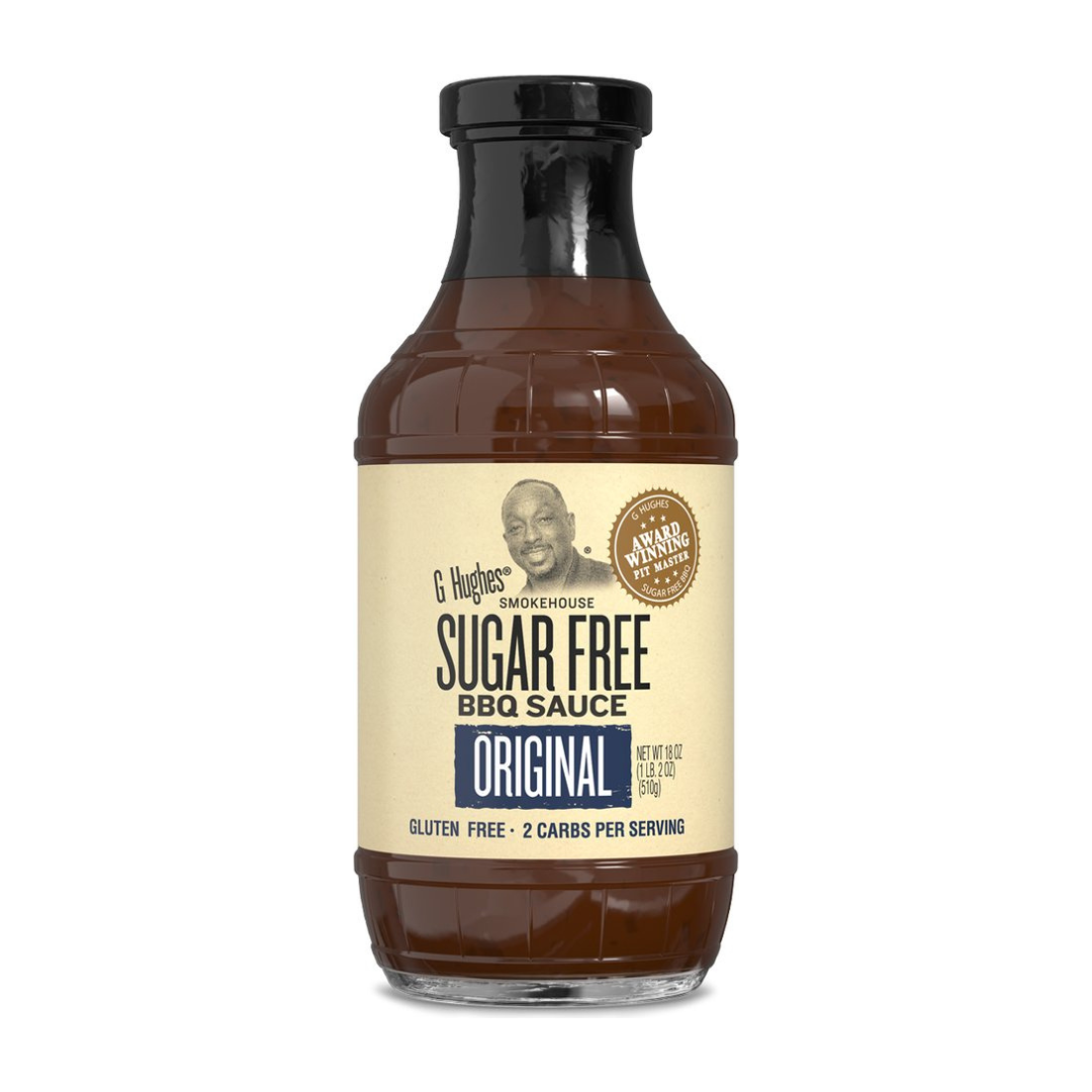 G Hughes Sugar Free BBQ Sauce Original 510g