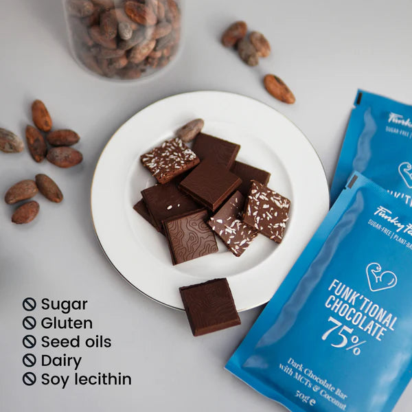 Keto Dark Chocolate with MCT & Coconut 50g