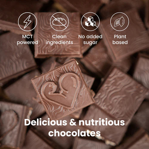 Keto Dark Chocolate with MCT & Coconut 50g