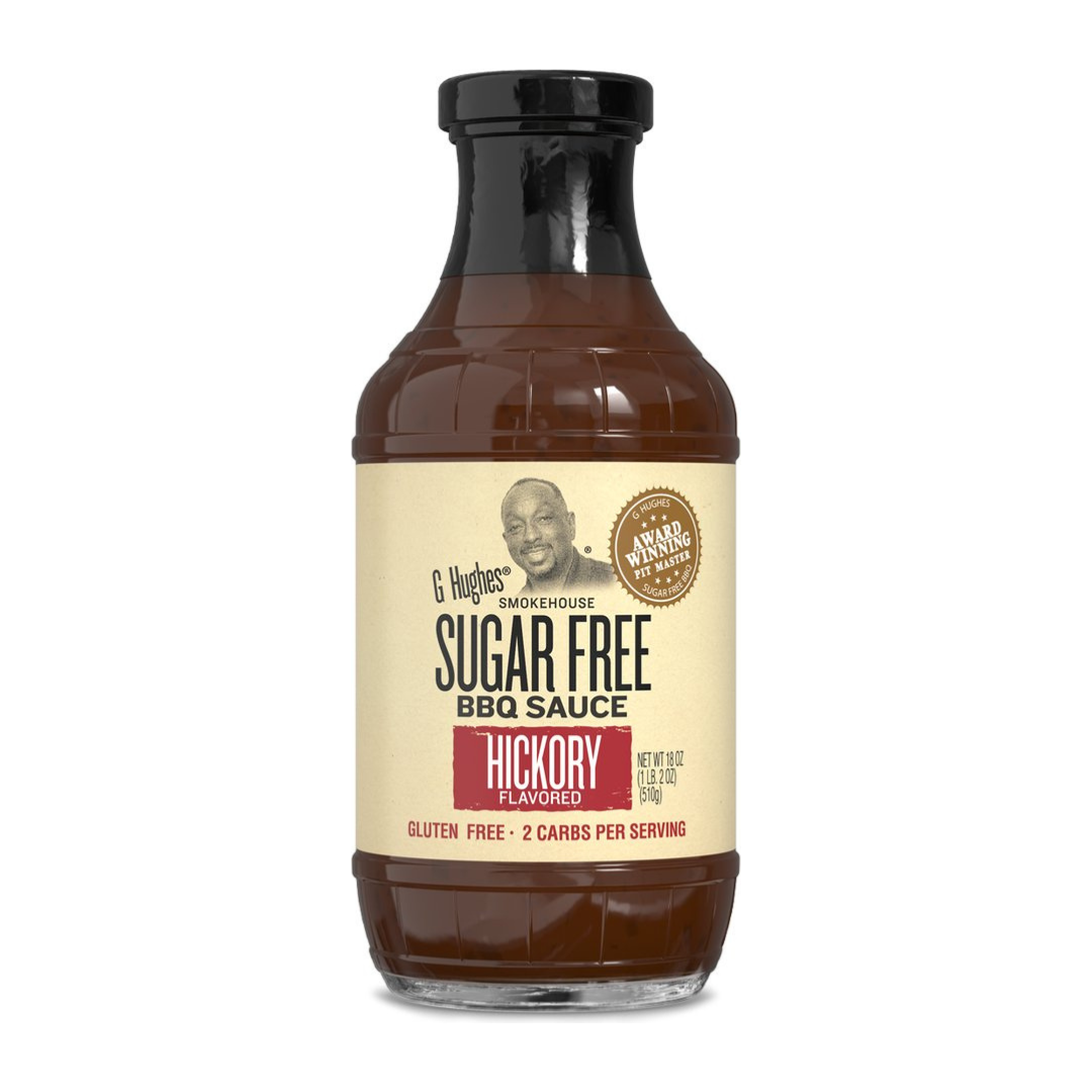 G Hughes Sugar Free BBQ Sauce Hickory 510g