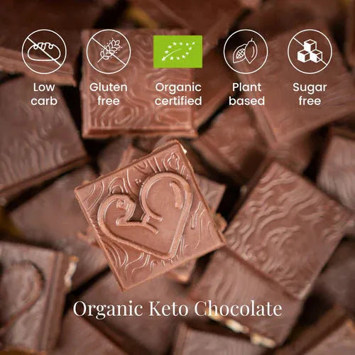 Keto Dark Chocolate with MCT & Coffee 50g