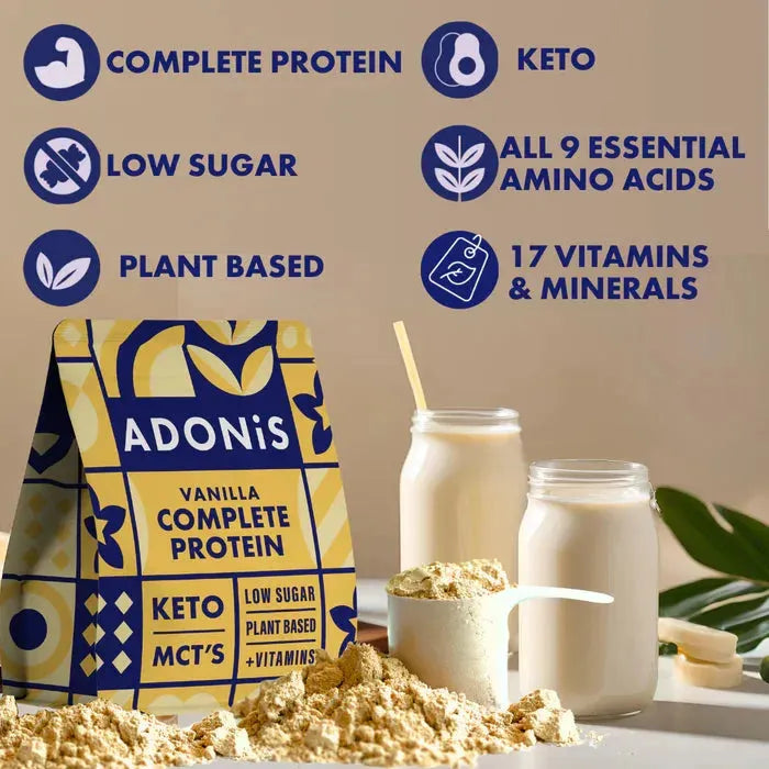 Adonis Vanilla Keto Protein Shake 350g