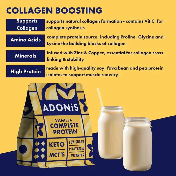Adonis Vanilla Keto Protein Shake 350g