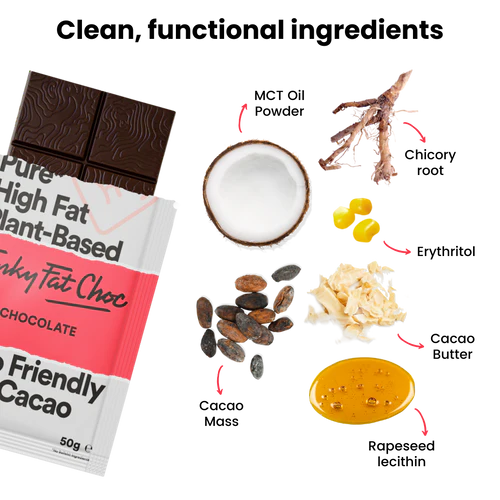 Keto Dark Chocolate with MCT 50g