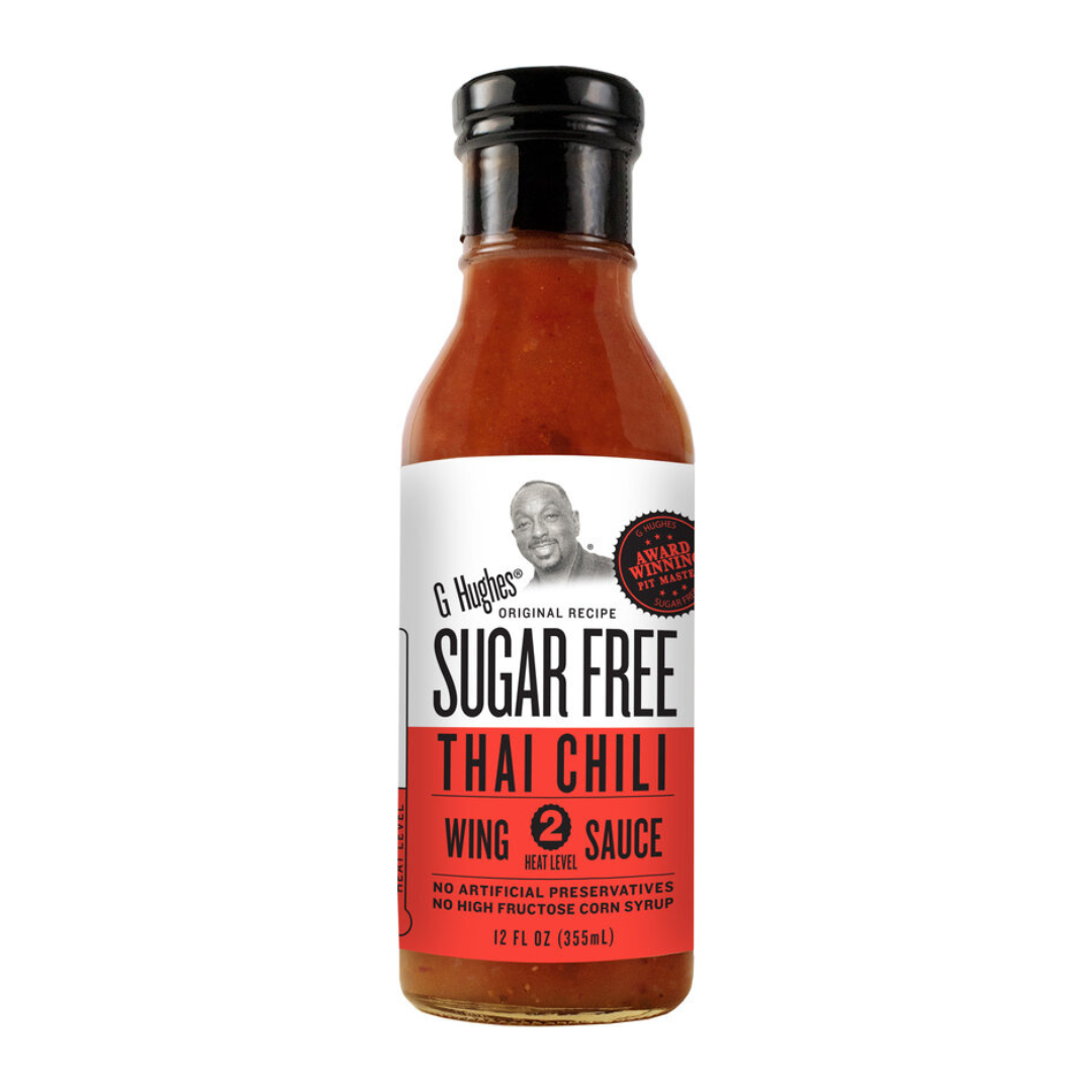 G Hughes Sugar Free Wing Sauce - Thai Chilli 355ml