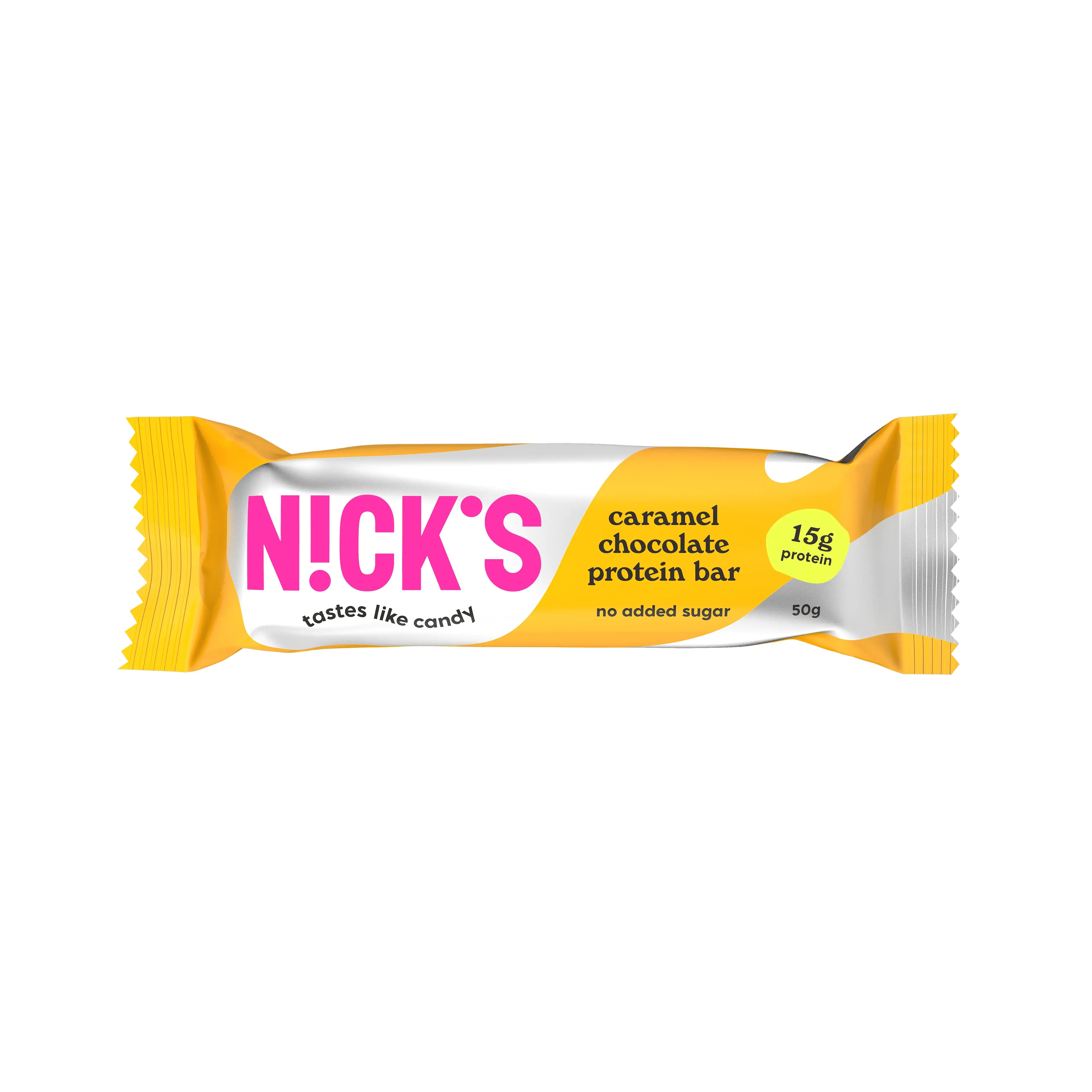 Nick's Protein Bar - Caramel Chocolate 50g