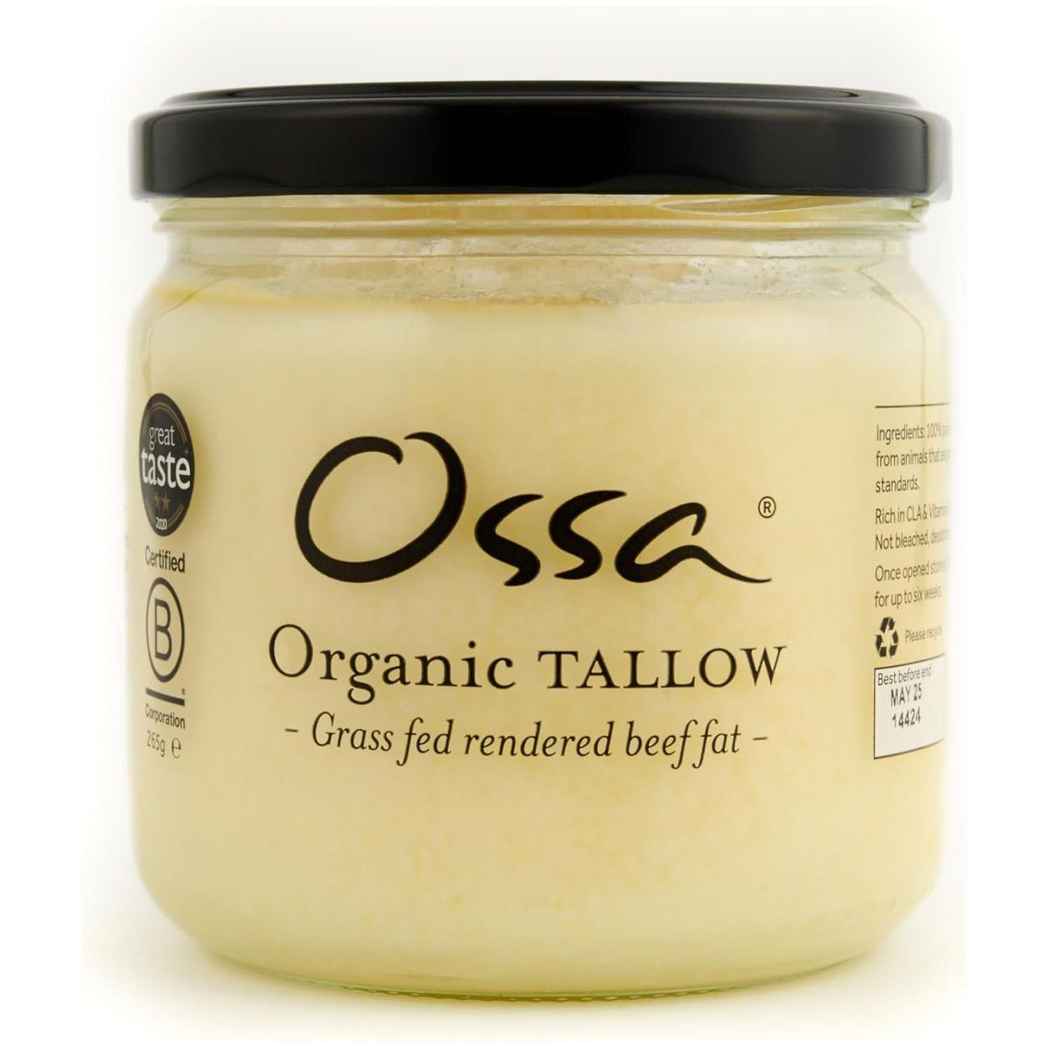 Ossa Organic Grass Fed Tallow 265g