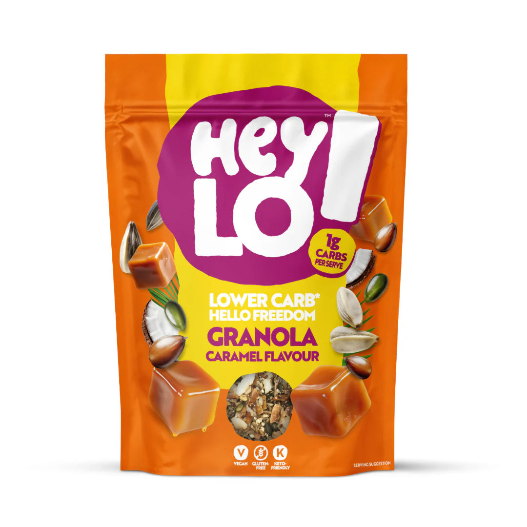 Heylo Keto Granola - Caramel 360g