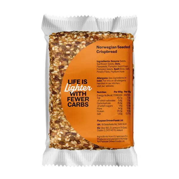 Fudi Norwegian Seeded Crisp Bread 144g