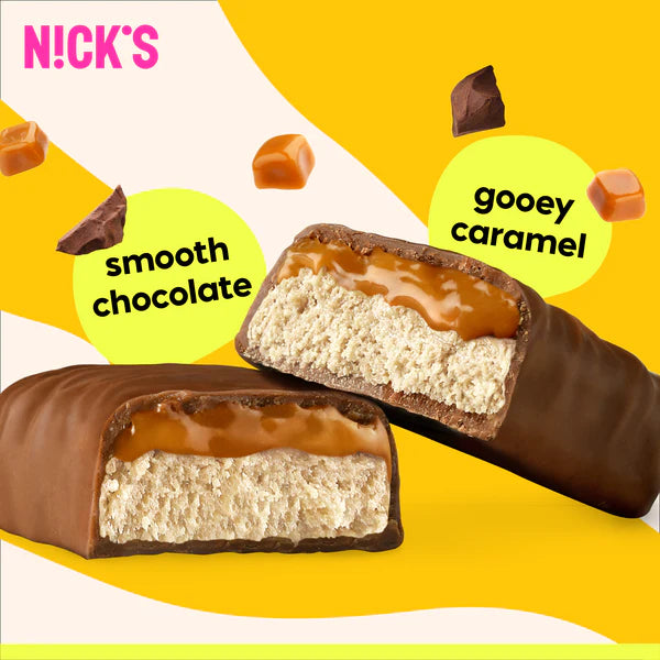 Nick's Protein Bar - Caramel Chocolate 50g