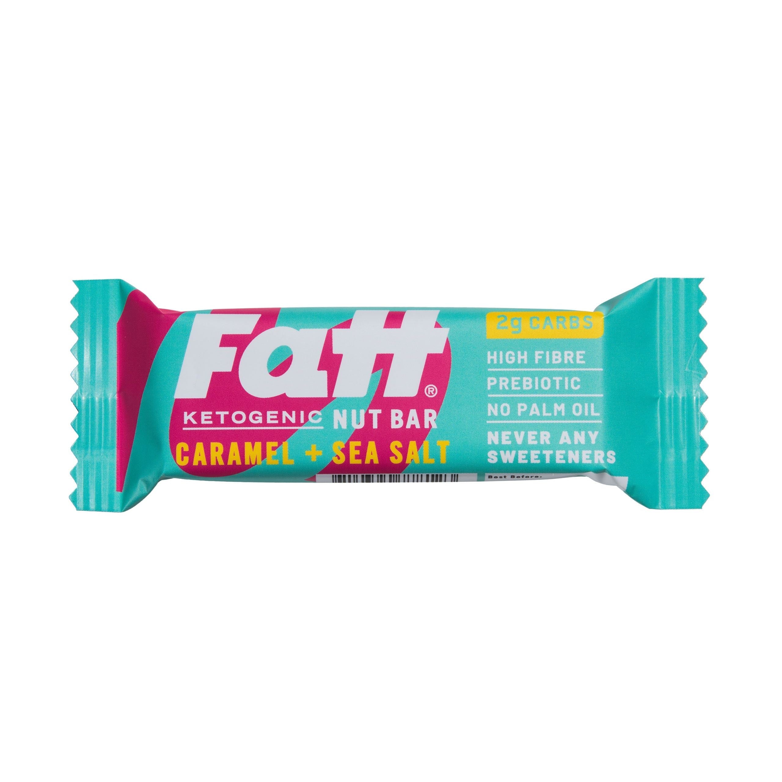 Fatt Caramel Sea Salt Keto Nut Bar 30g