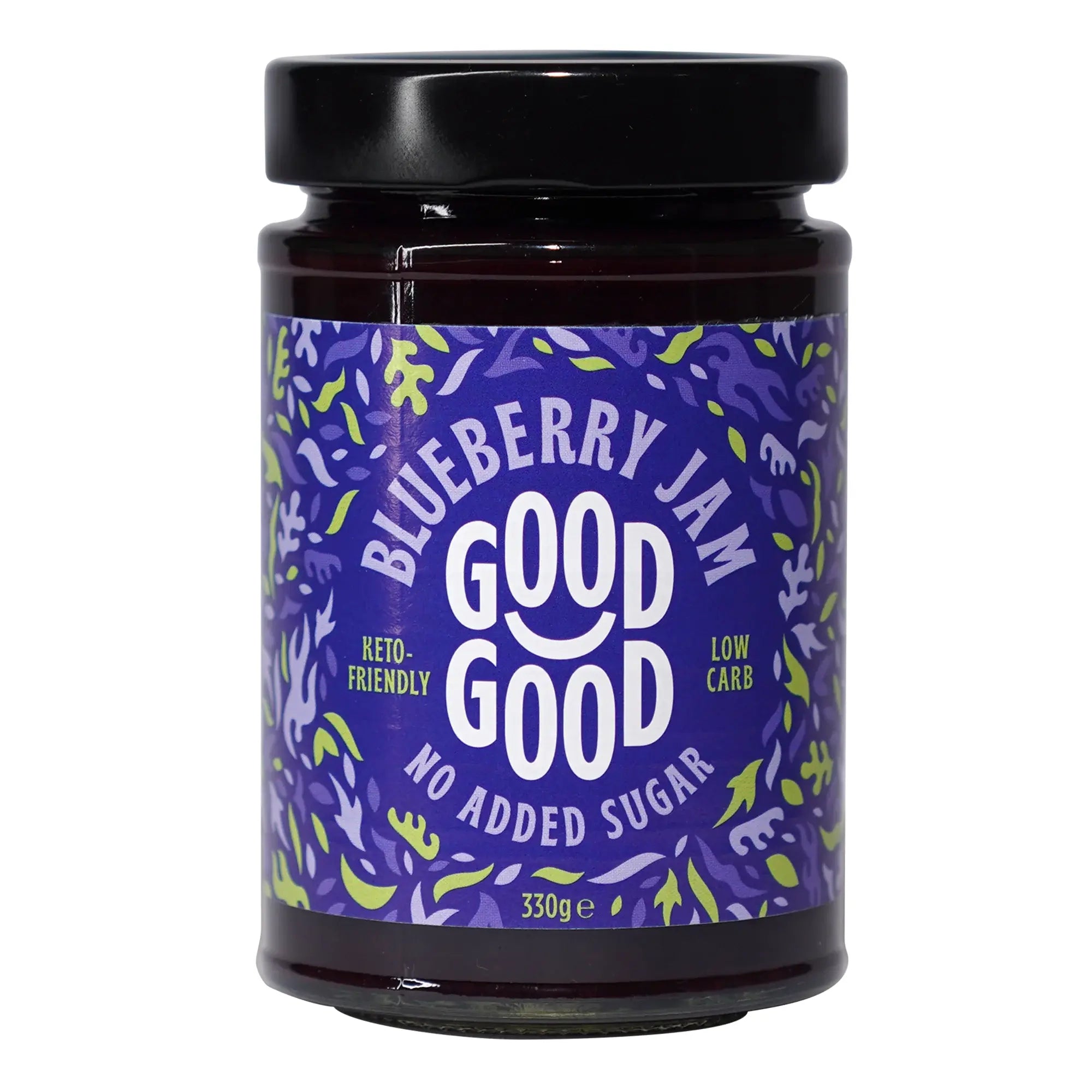 Good Good Keto Jam - Blueberry 330g