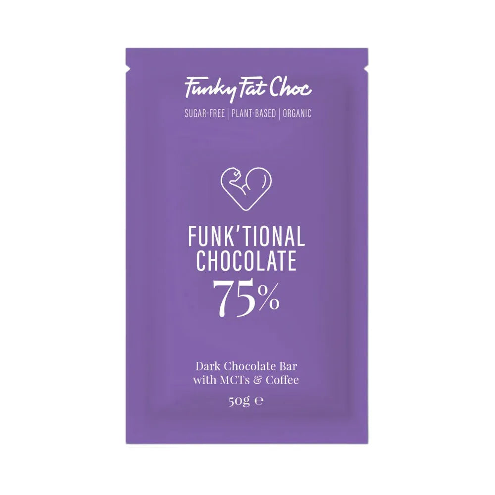 Keto Dark Chocolate with MCT & Coffee 50g