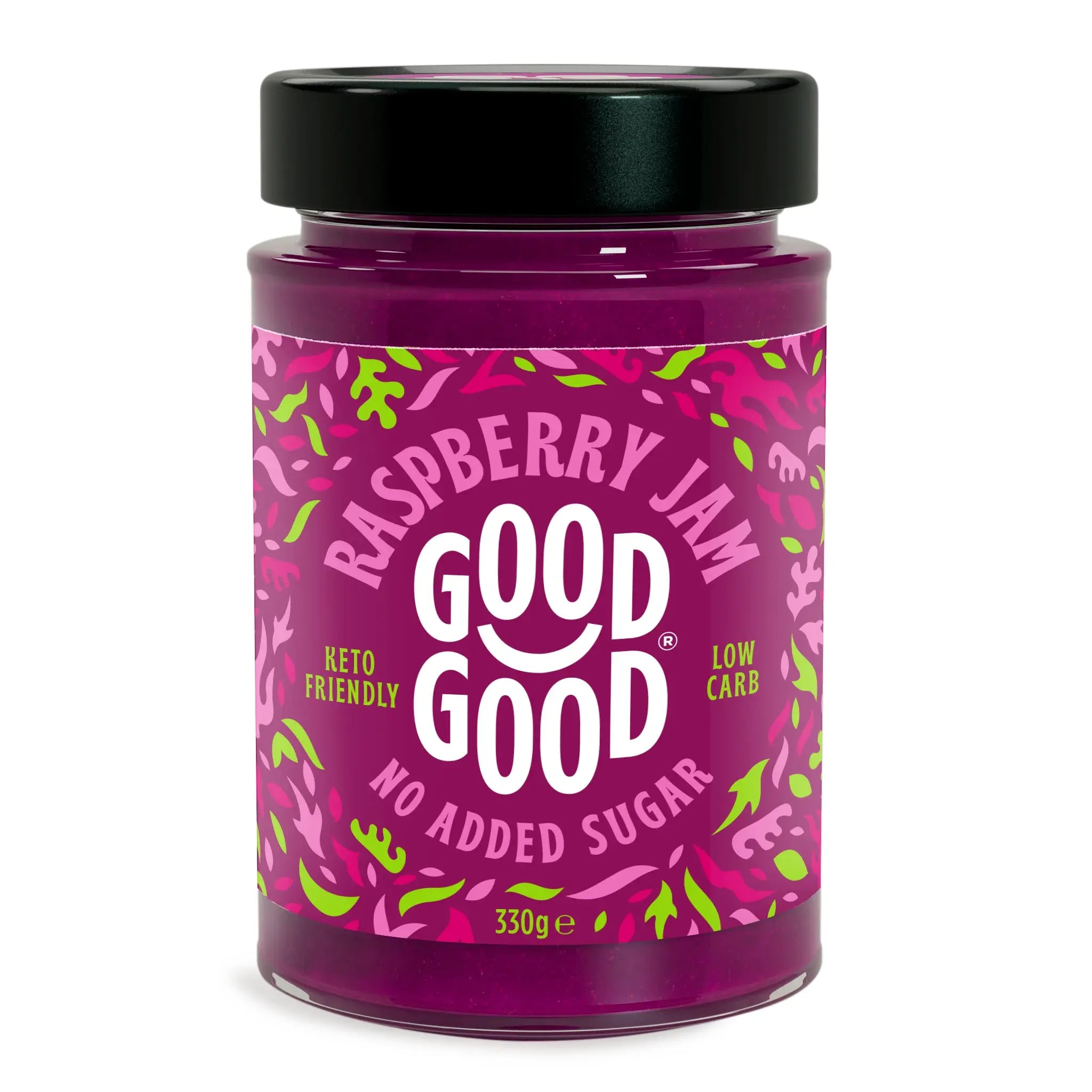 Good Good Keto Jam - Raspberry 330g