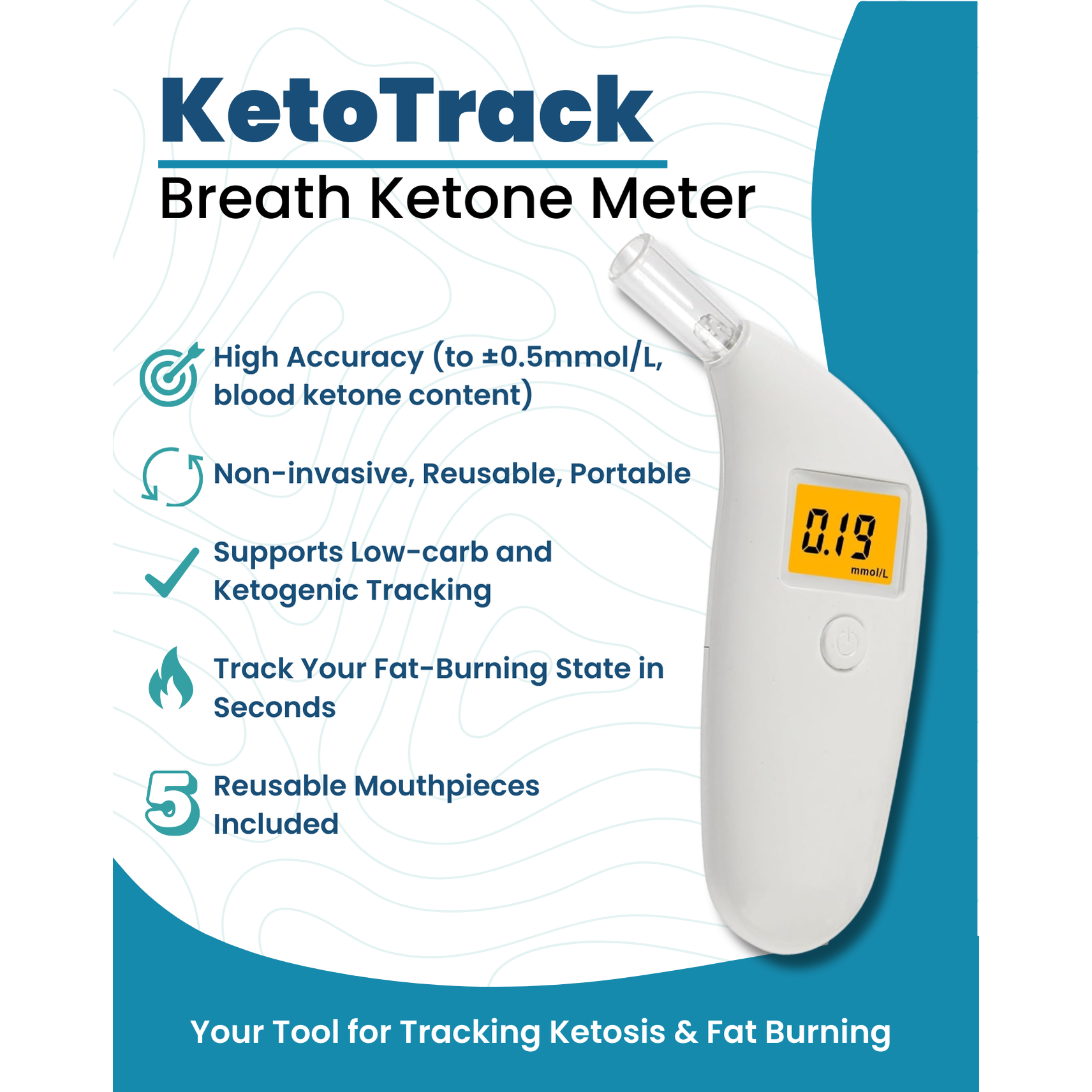KetoTrack - Breath Ketone Meter