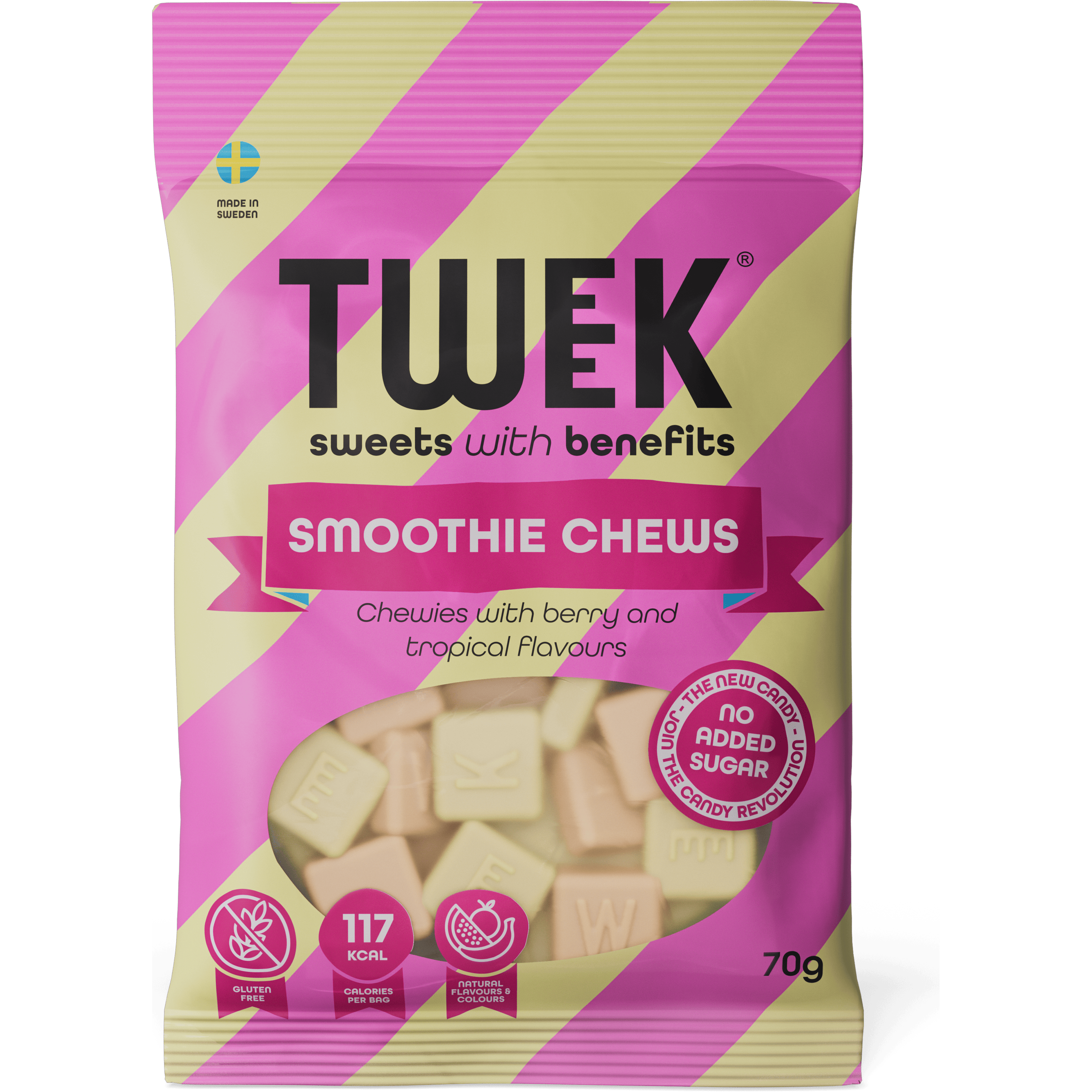 Tweek Low Sugar Sweets - Smoothie Chews 70g