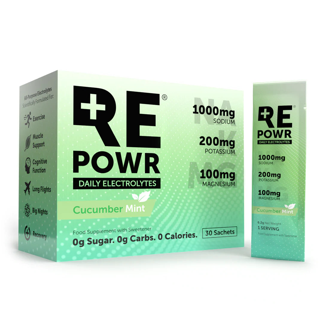 REPOWR Electrolytes - Cucumber Mint 30 pack