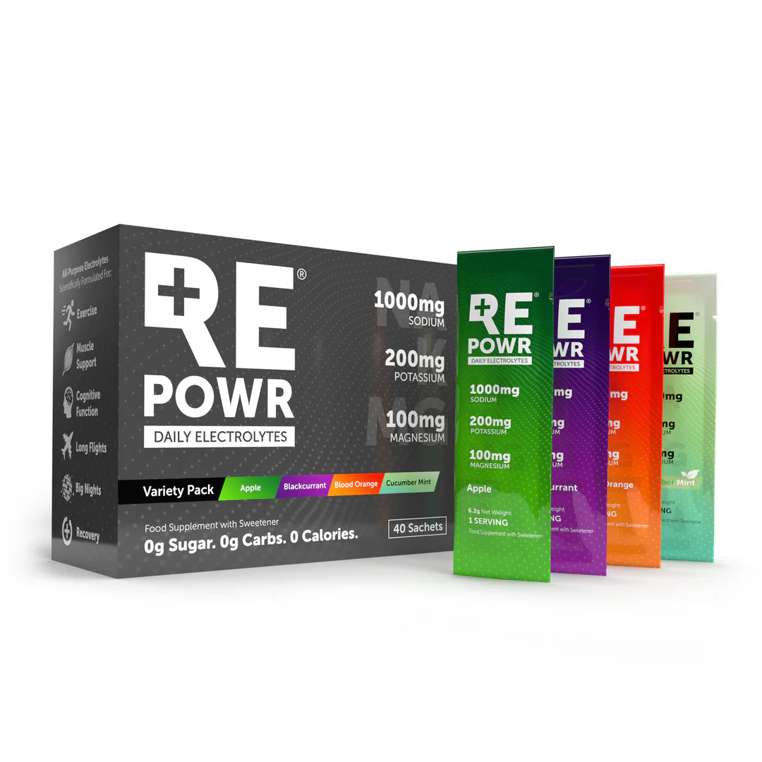 REPOWR Electrolytes Variety 40 pack - Mix 2