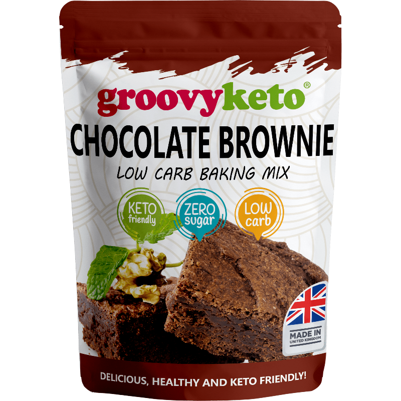 Groovy Keto Chocolate Brownie Low Carb Baking Mix 260g
