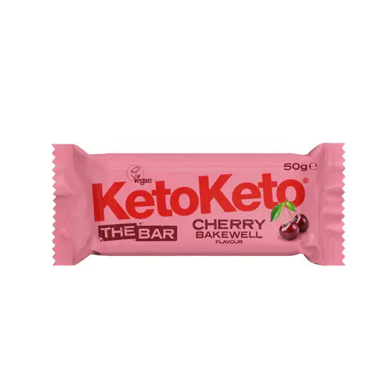 KetoKeto Cherry Bakewell Keto Bar 50g
