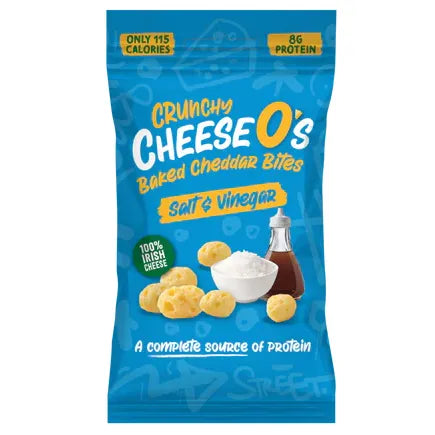 Cheese O's Crunchy Puffed Bites - Salt & Vinegar 20g