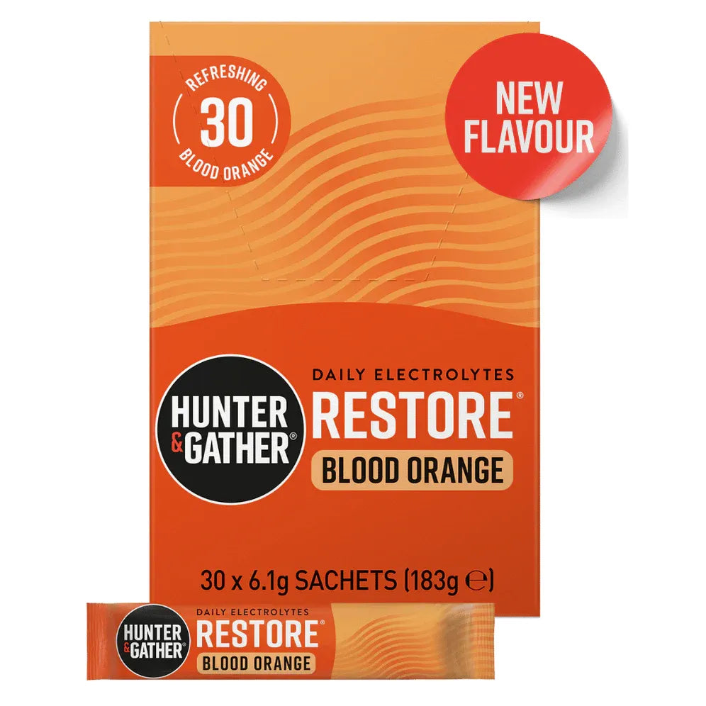 Hunter & Gather Restore Electrolytes - Blood Orange 30 pack
