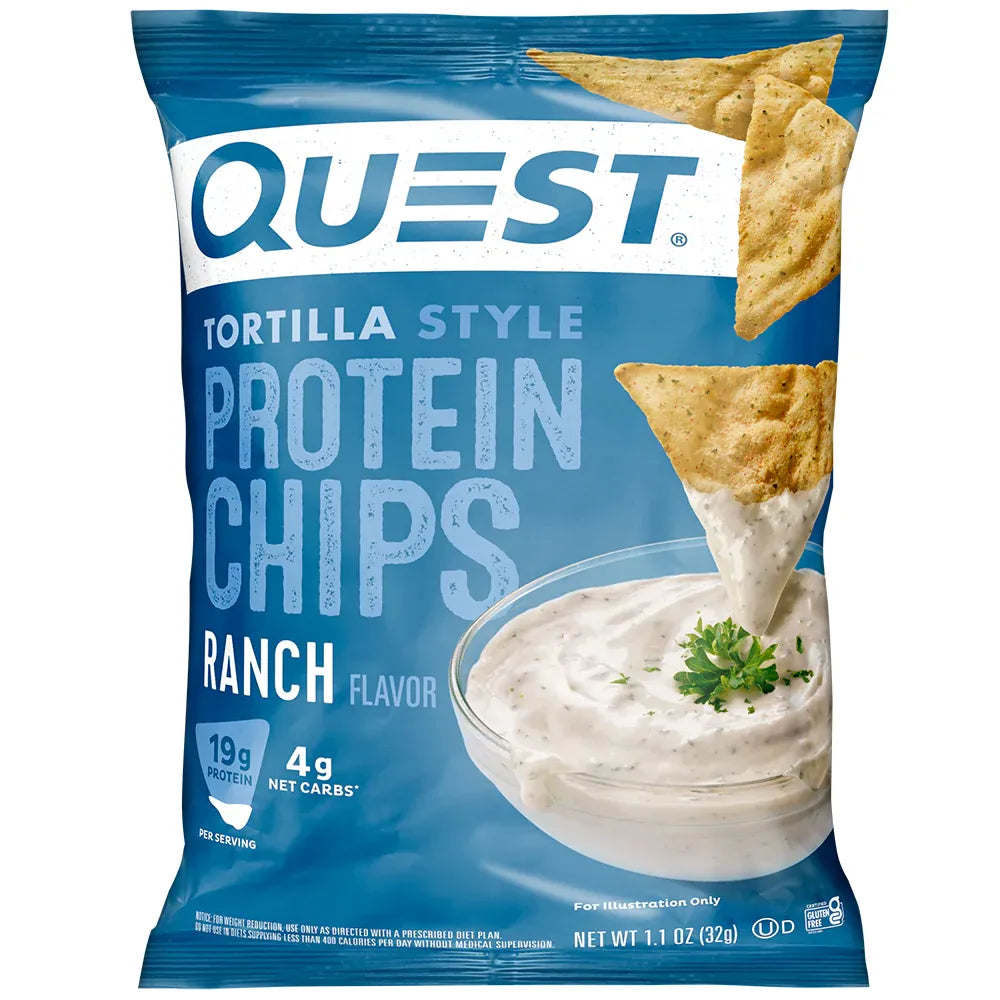 Quest Low Carb Tortilla Chips - Ranch 32g