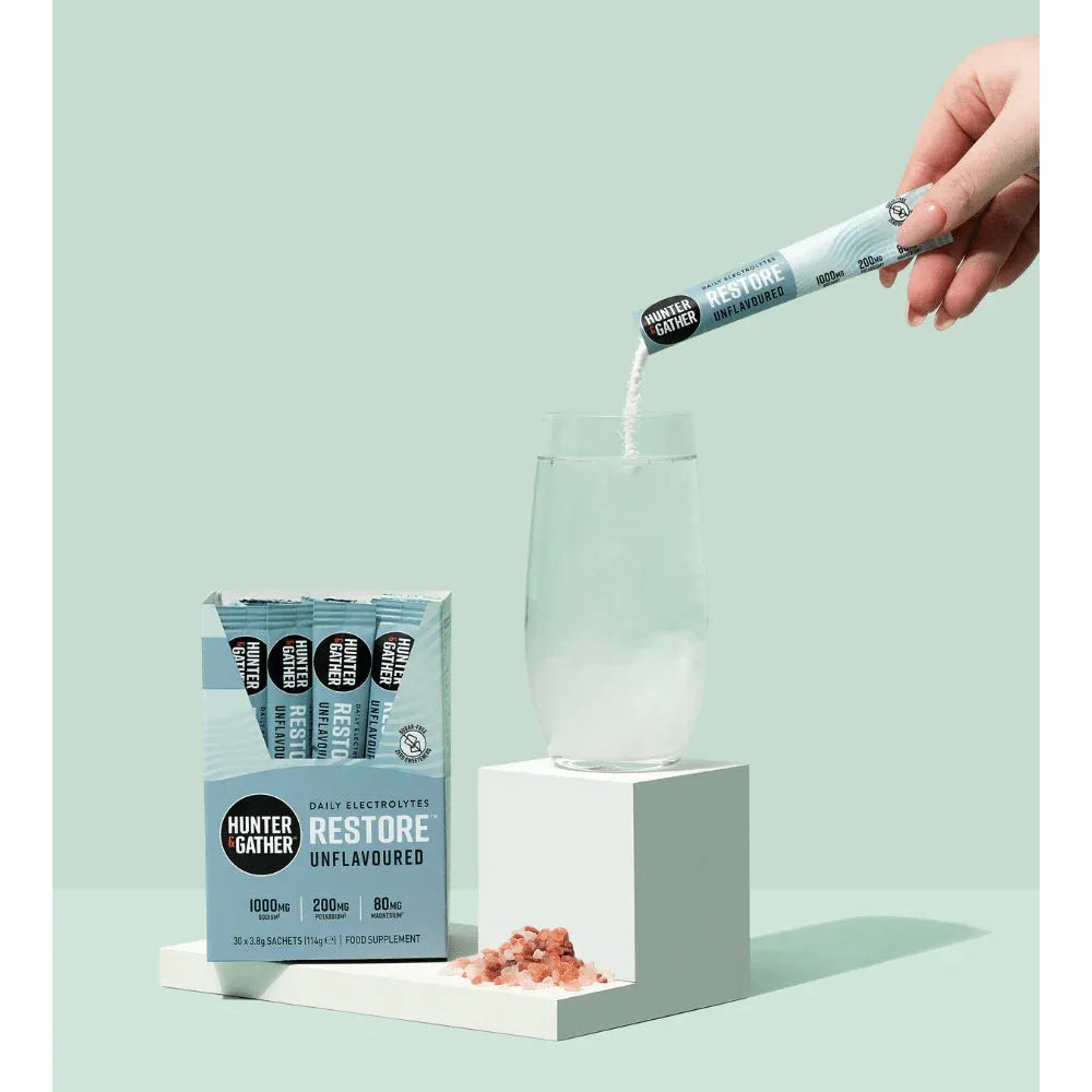 Hunter & Gather Restore Electrolytes - Unflavoured 30 pack