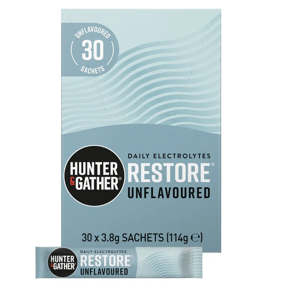 Hunter & Gather Restore Electrolytes - Unflavoured 30 pack