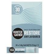 Hunter & Gather Restore Electrolytes - Unflavoured 30 pack