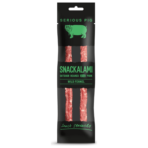 Serious Pig Snackalami Wild Fennel Salami 30g