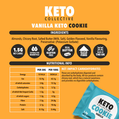 Keto Collective Vanilla Cookie 32g