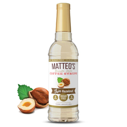 Matteo's Keto Coffee Syrup - Hazelnut 750ml