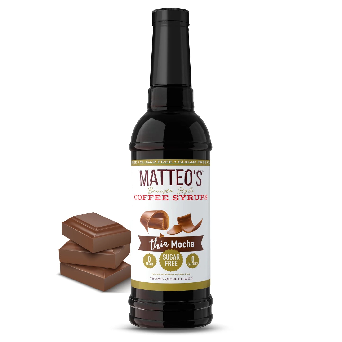 Matteo's Keto Coffee Syrup - Mocha 750ml