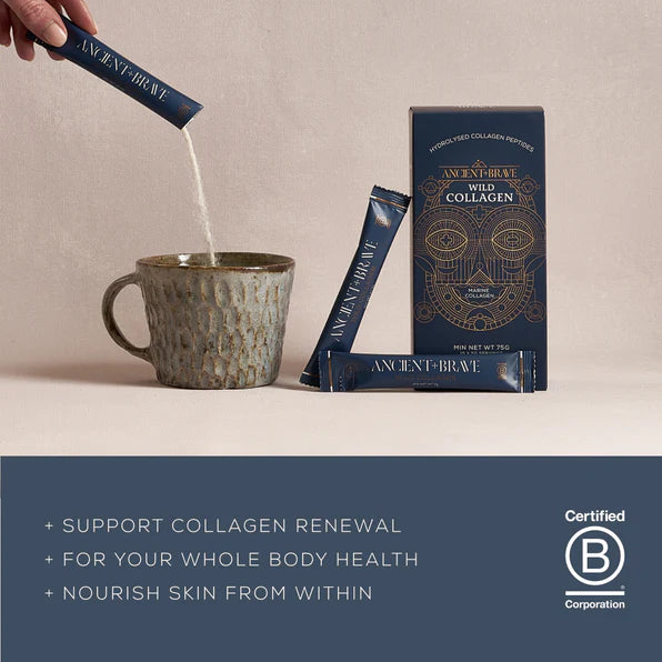Ancient + Brave Wild Collagen Sachets 75g
