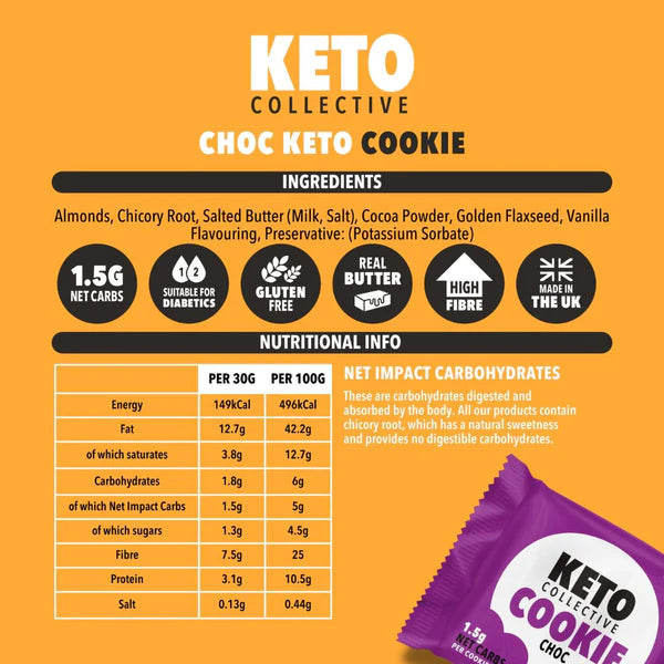 Keto Collective Chocolate Cookie 32g