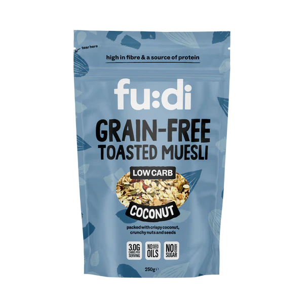 Fudi Grain-Free Toasted Muesli - Coconut 250g