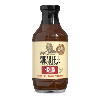 G Hughes Sugar Free BBQ Sauce Hickory 510g