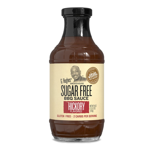G Hughes Sugar Free BBQ Sauce Hickory 510g