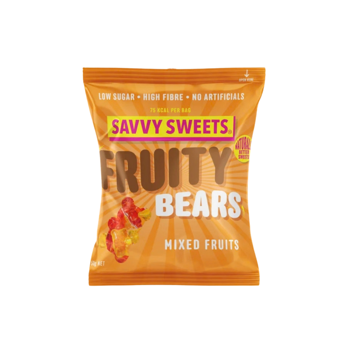Fruity Bears - Mixed Fruit 50g