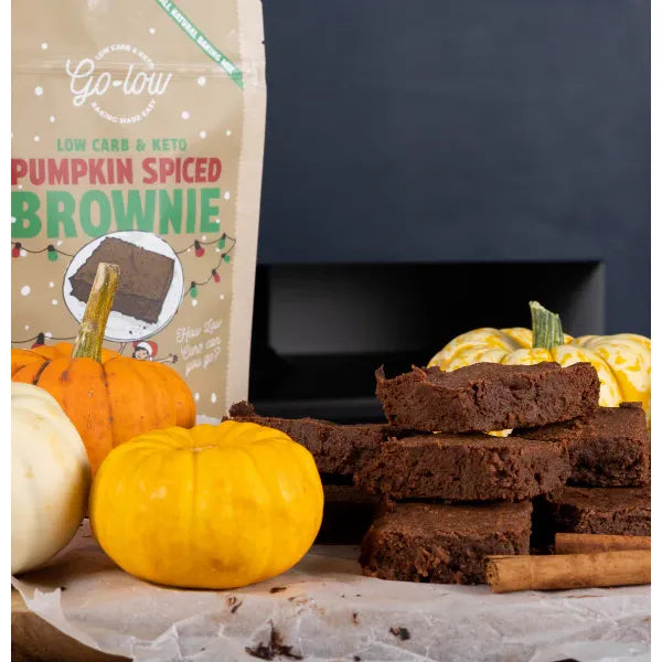 Go-low Pumpkin Spiced Brownie Low Carb Baking Mix 236g