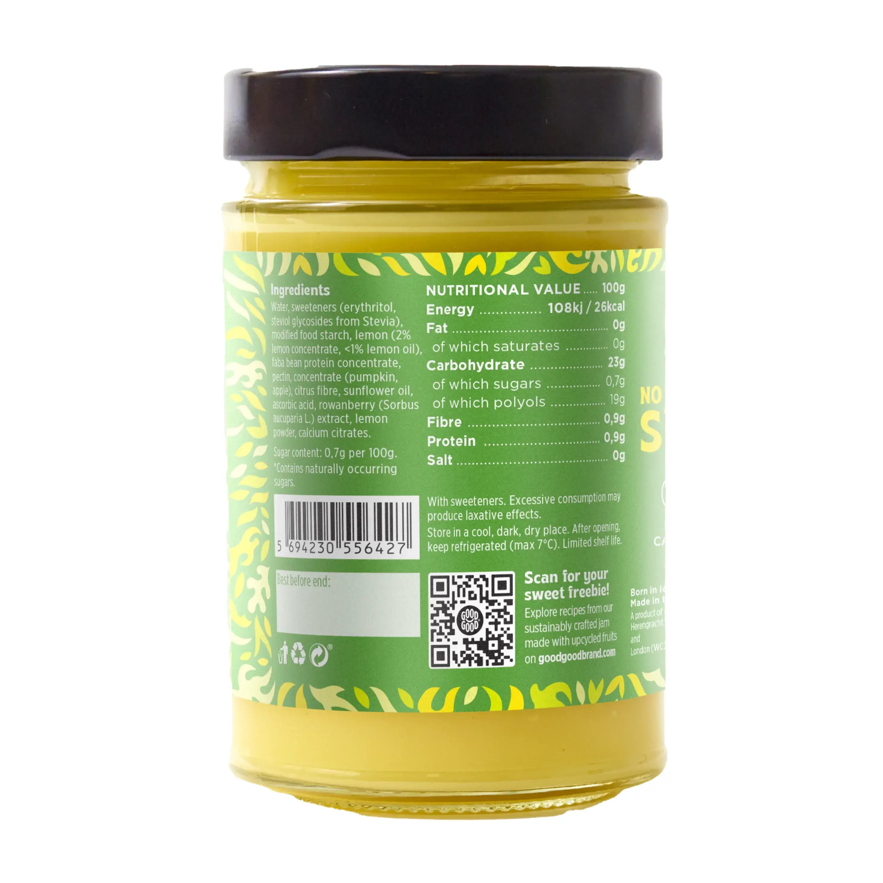 Good Good Keto Lemon Spread 330g
