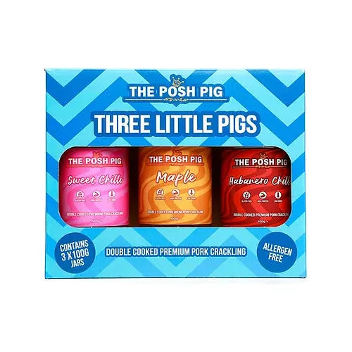 The Posh Pig Sweet & Spice Giftset - 3 x 100g Jars