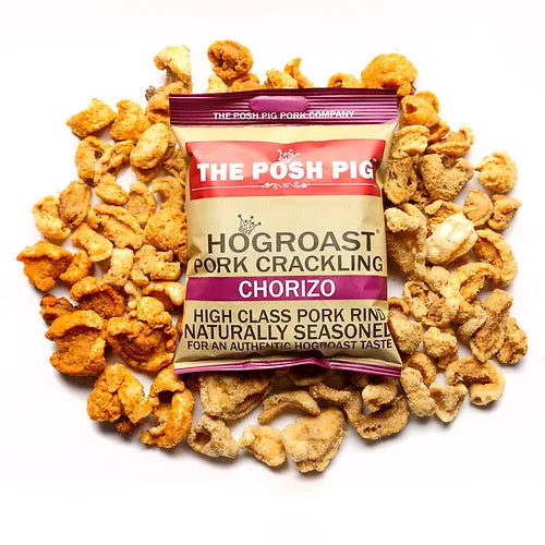 The Posh Pig Pork Crackling - Chorizo 40g