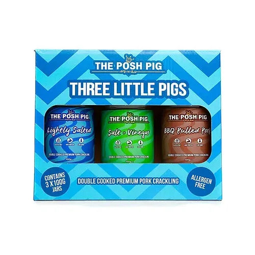 The Posh Pig Classic Trio Giftset - 3 x 100g Jars