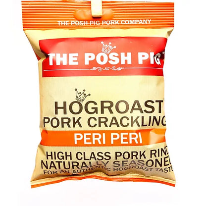 The Posh Pig Pork Crackling - Peri Peri 40g