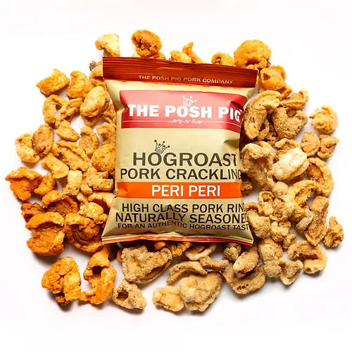 The Posh Pig Pork Crackling - Peri Peri 40g