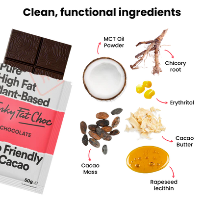 Keto Dark Chocolate with MCT 50g