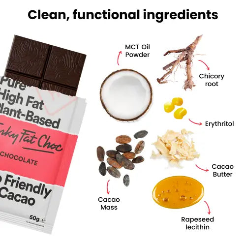Keto Dark Chocolate with MCT 50g