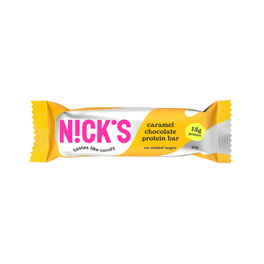 Nick's Protein Bar - Caramel Chocolate 50g